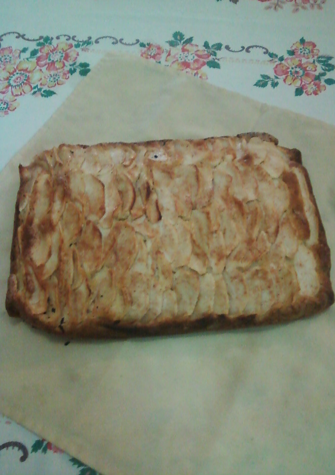 Una foto de Tarta de manzana casera y fácil