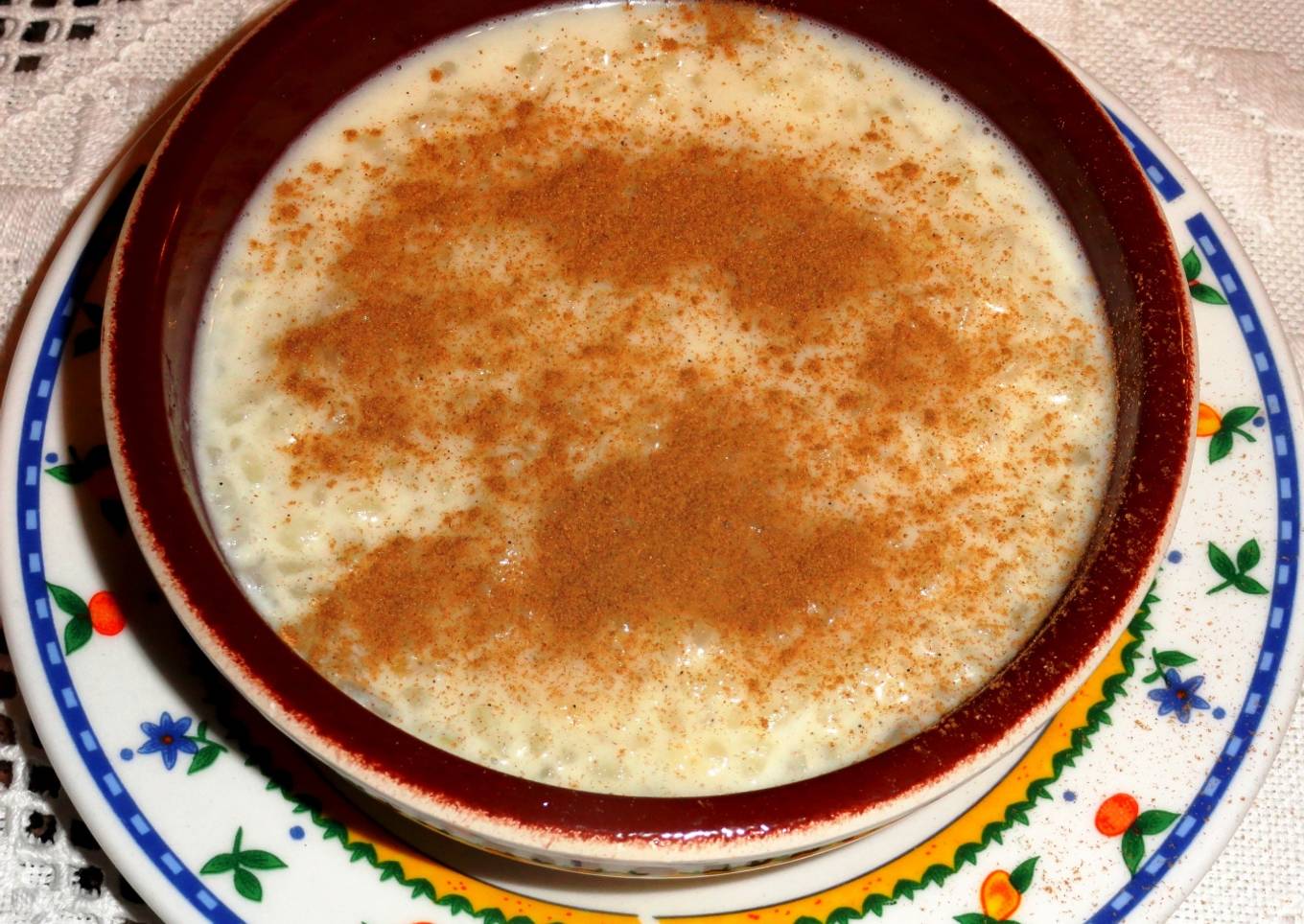 Arroz con leche a la cubana