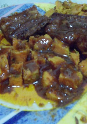 Una foto de Costillas al horno rápidas