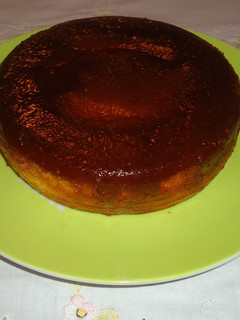 Una foto de Flan económico con leche condensada