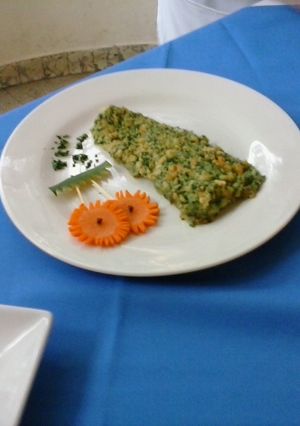 Una foto de Curvina al perejil