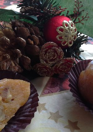 Una foto de Nueces al fondant o mazanuez