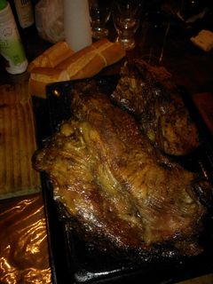 Una foto de Asado a la parrilla de :Tapa de falda     (cima)