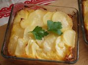 Una foto de papas al horno
