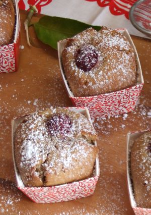 Una foto de Pastelitos navideños de tres harinas al aroma de limón y canela
