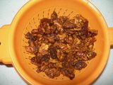 Nueces fritas caramelizadas