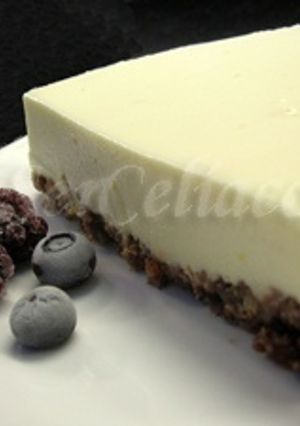 Una foto de Cheesecake de Mascarpone para celíacos