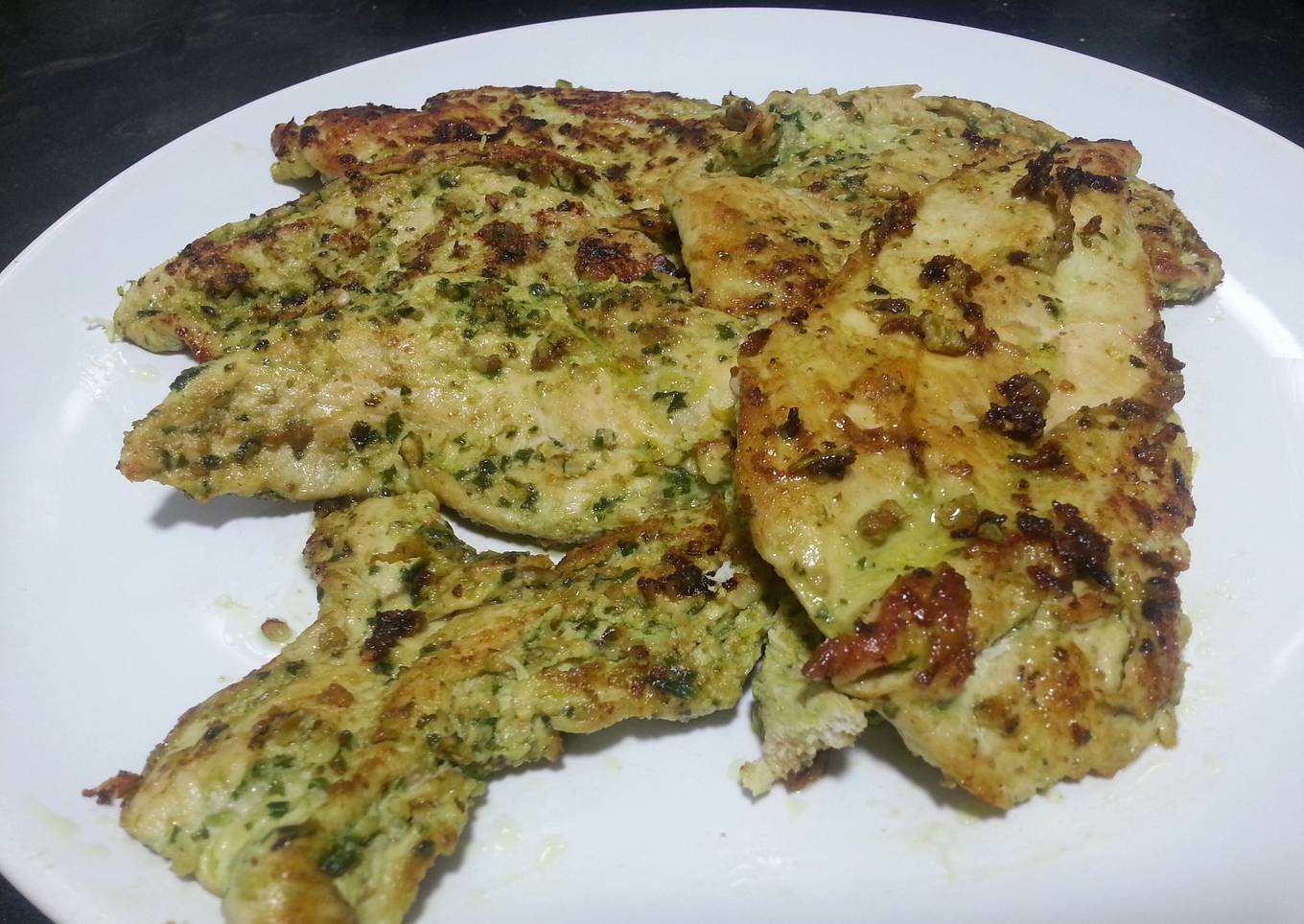 Pechugas pesto