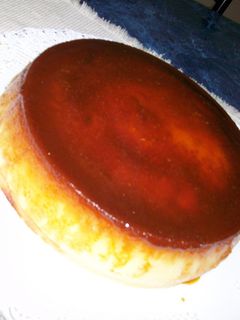 Una foto de Budín de pan de coco