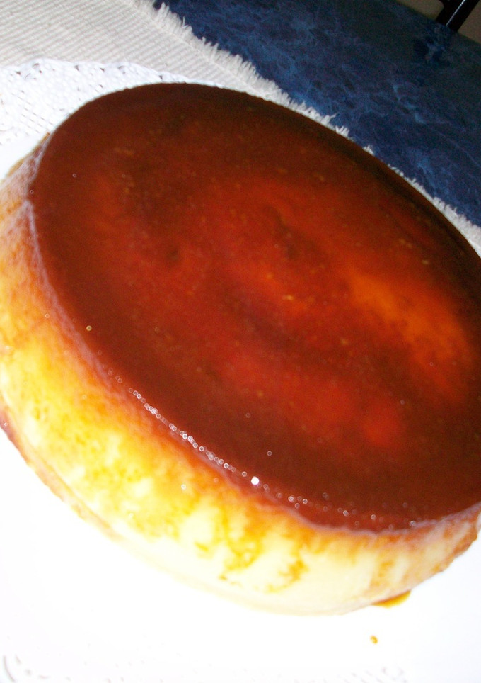 Una foto de Budín de pan de coco