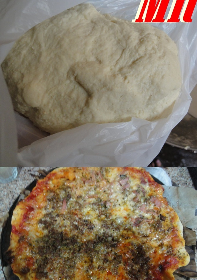 Una foto de Masa de pizza Italiana