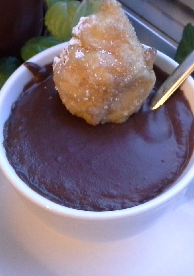 Una foto de Chocolate con buñuelos