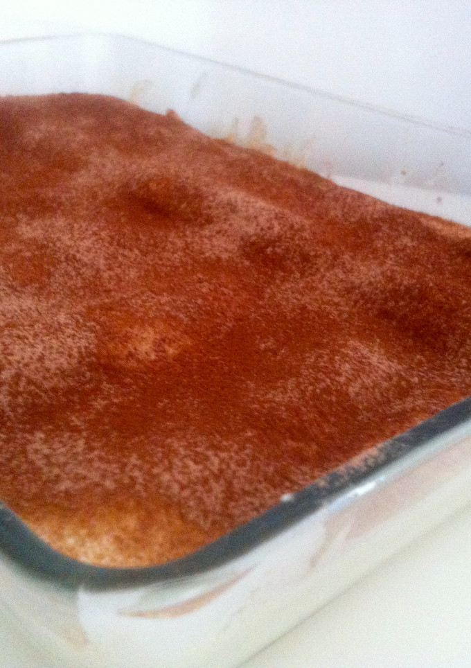 Una foto de Tiramisú fácil y económico