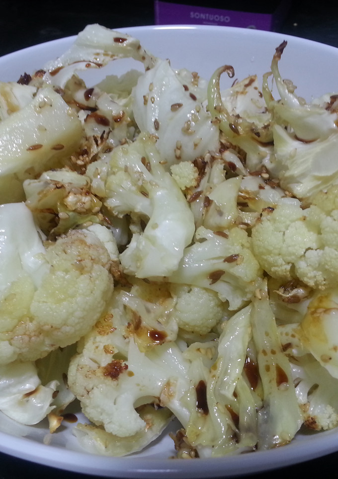 Una foto de Coliflor al horno