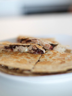 Una foto de Quesadillas con sobras de pavo