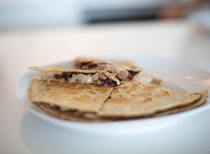 Una foto de Quesadillas con sobras de pavo