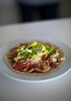 Una foto de Tortillas con sobras de pavo