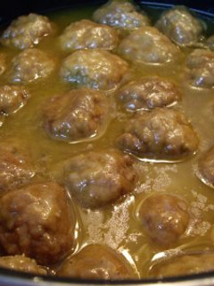 Una foto de Albóndigas caseras con manzana