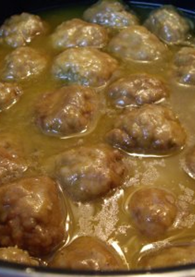 Una foto de Albóndigas caseras con manzana