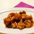 Pollo con salsa foie trufado