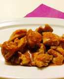 Pollo con salsa foie trufado
