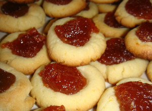 Una foto de Pepas de membrillo