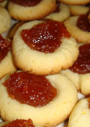 Una foto de Pepas de membrillo