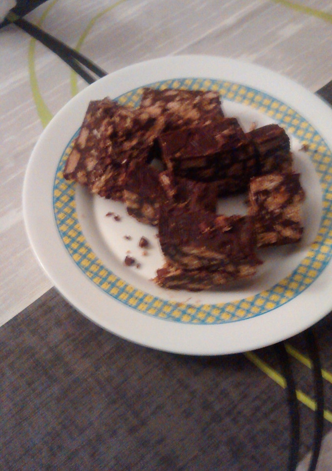 Una foto de Postre de chocolate irlandés