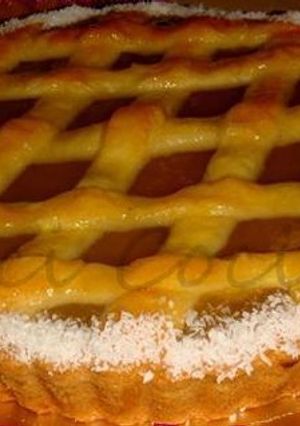 Una foto de Pasta frola de membrillo