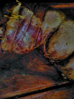 Una foto de Asado a la parrilla de :Matambre de vaca arrollado 
