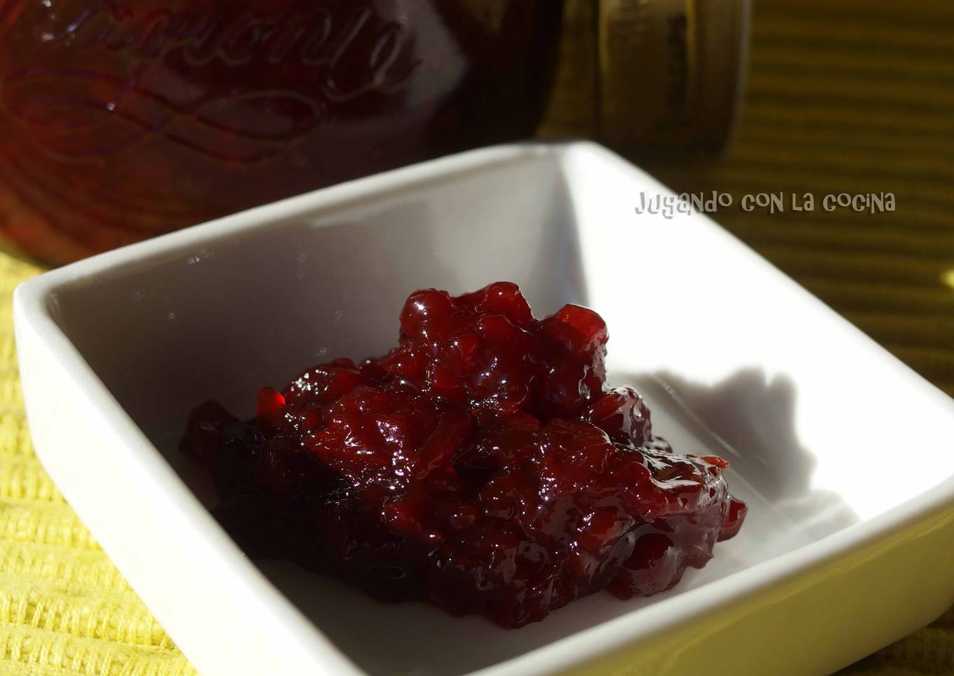 Mermelada de pimientos del piquillo casera con Thermomix