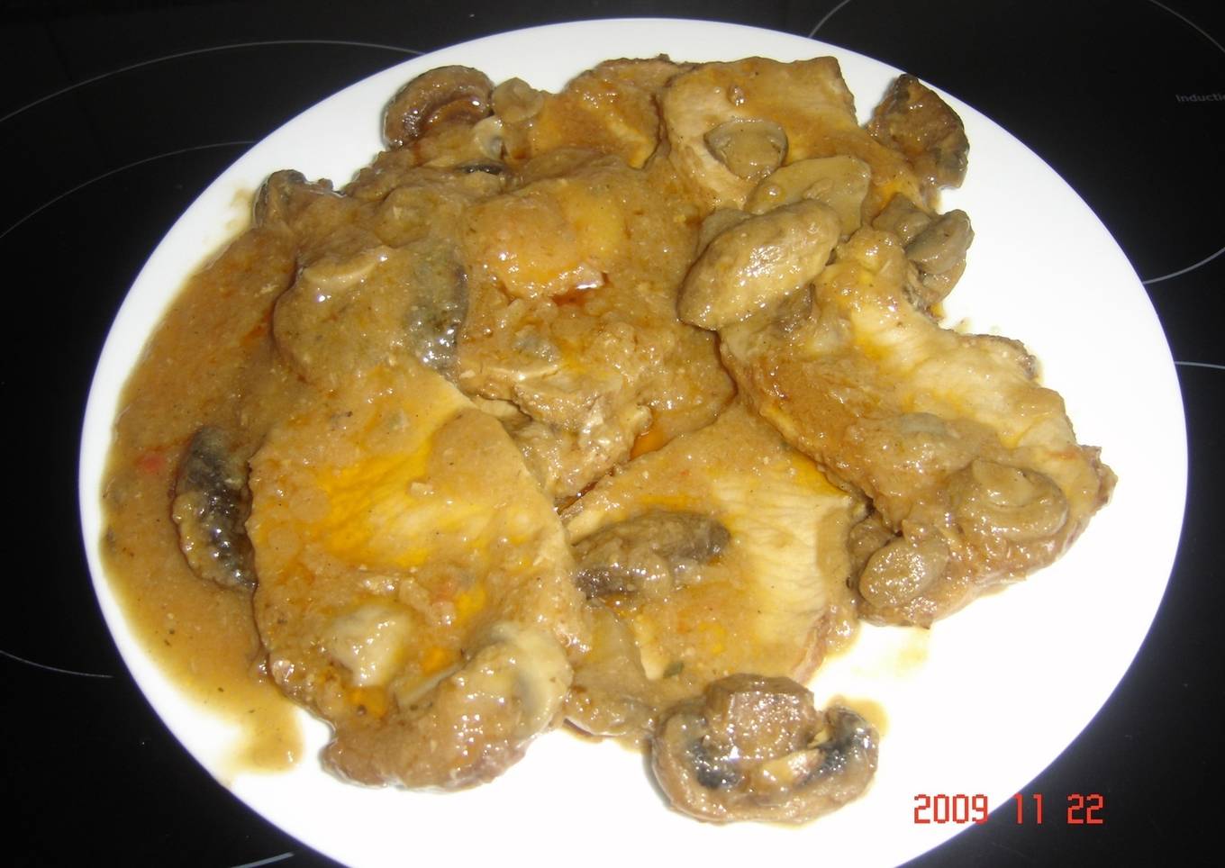 Lomo con salsa de manzana (Montse)