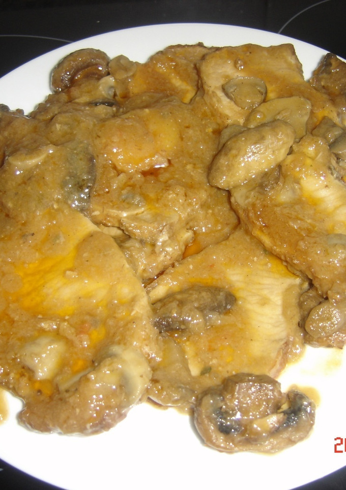 Una foto de Lomo con salsa de manzana (Montse)