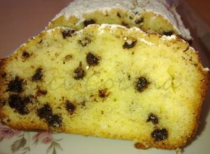 Una foto de Budín choco chips