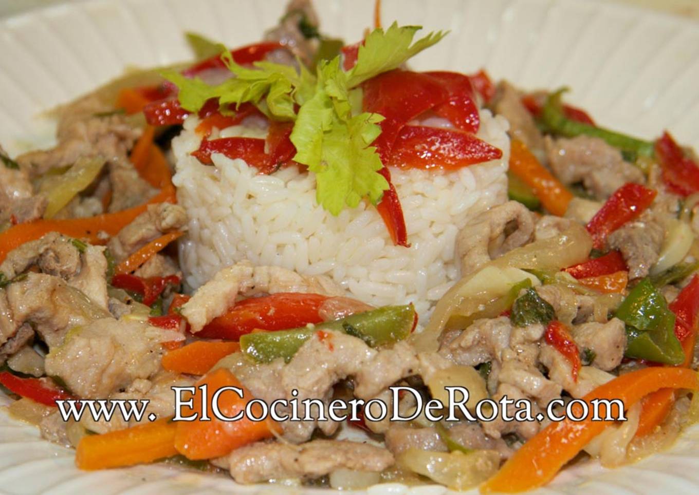 Chop Suey de cerdo original