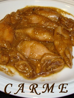 Una foto de Calarmarçets con salsa Carme