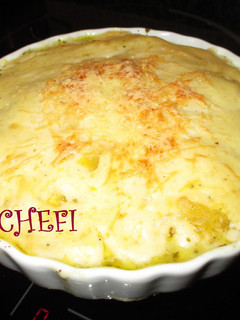 Una foto de Apio con bechamel