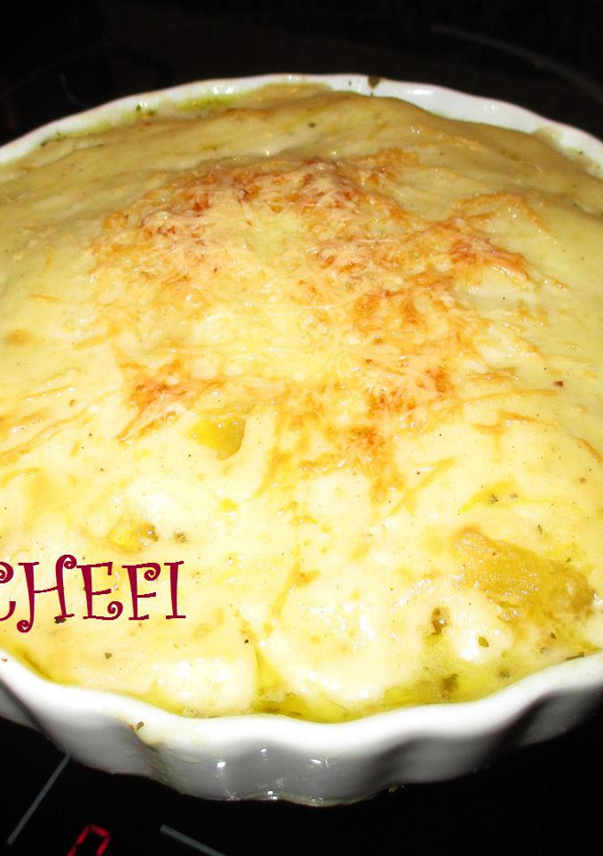 Una foto de Apio con bechamel