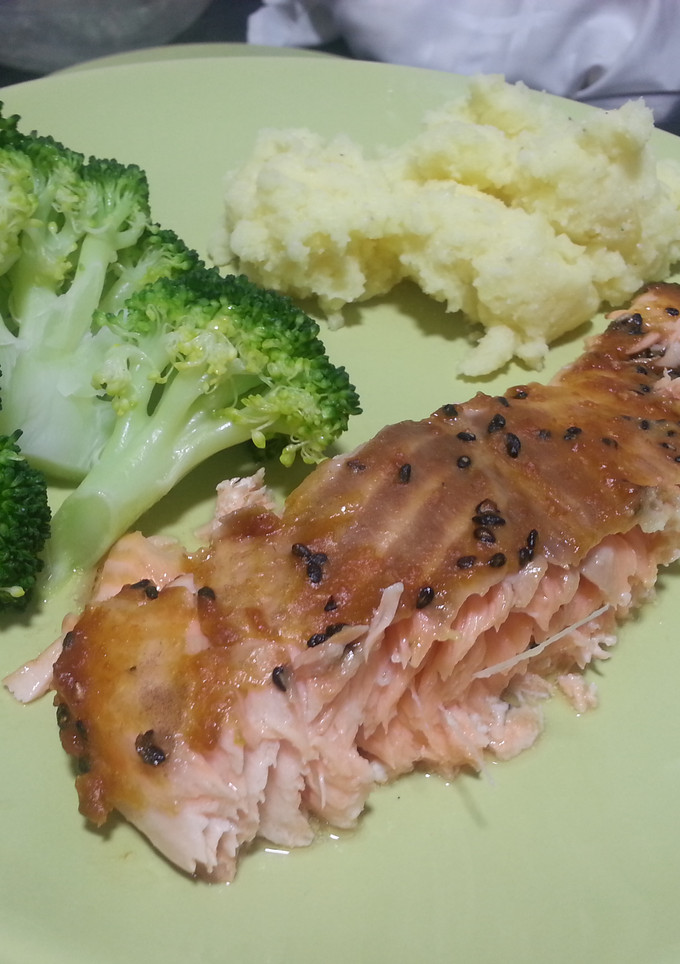 Una foto de Marinado para salmón