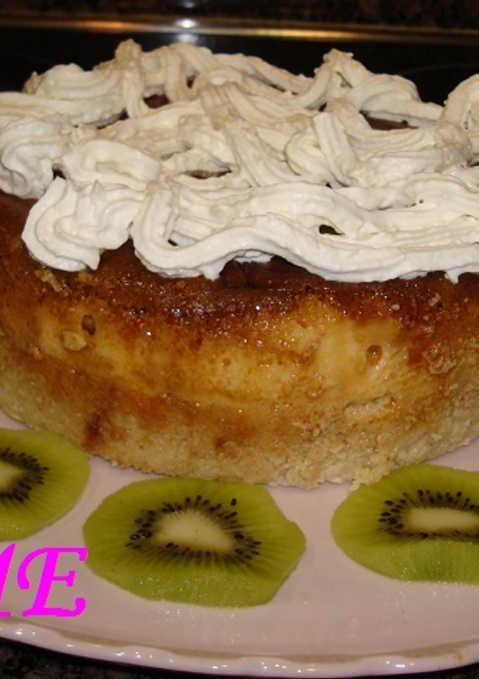 Una foto de Flan de coco "4 estaciones"