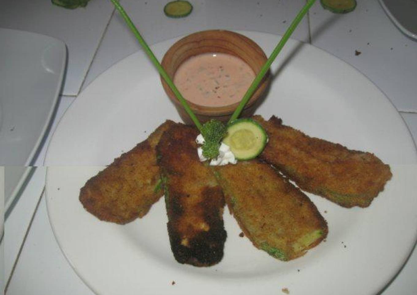 Calabacitas Empanizadas 