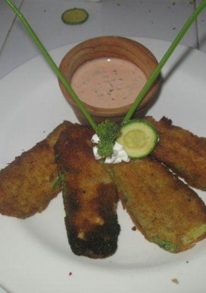 Una foto de Calabacitas Empanizadas 