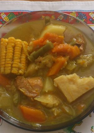 A picture of Canarian Puchero.