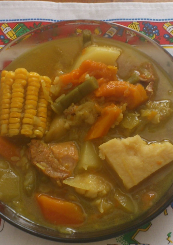 Una foto de Puchero canario