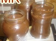 Una foto de color chocolate