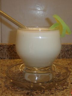 Una foto de Yogur líquido de limón