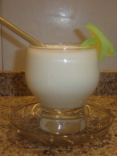 Una foto de Yogur líquido de limón