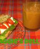 Licuado de Papaya