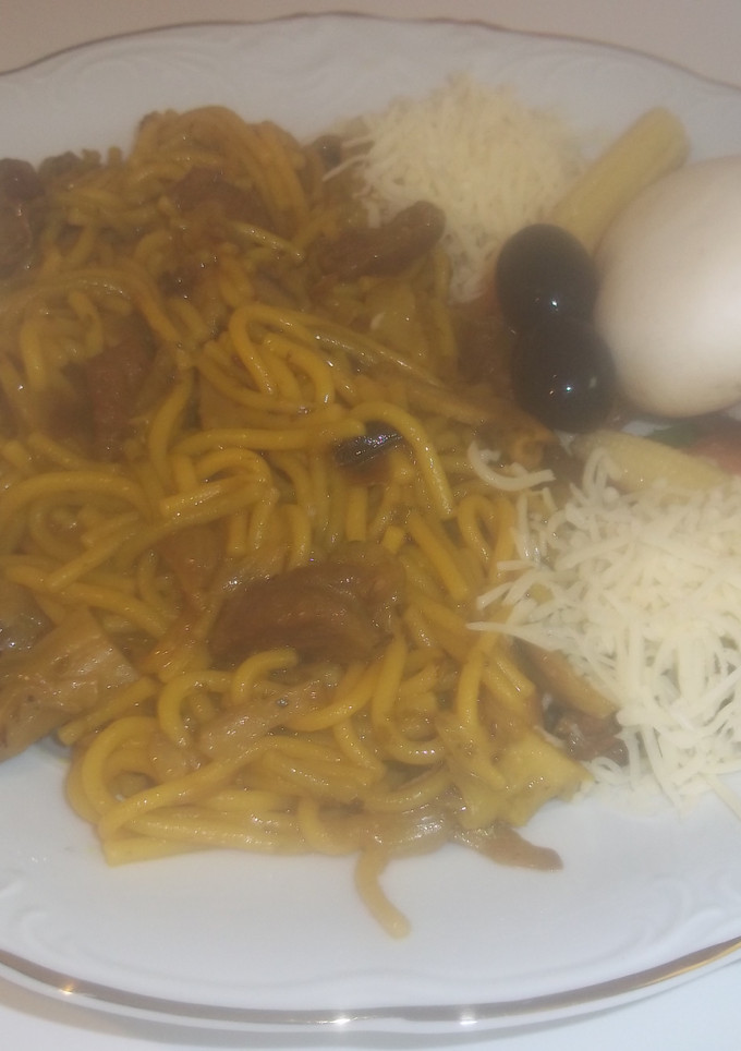Una foto de Espaguetis nadalencs