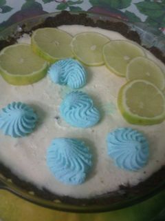 Una foto de Postre de limón y leche condensada